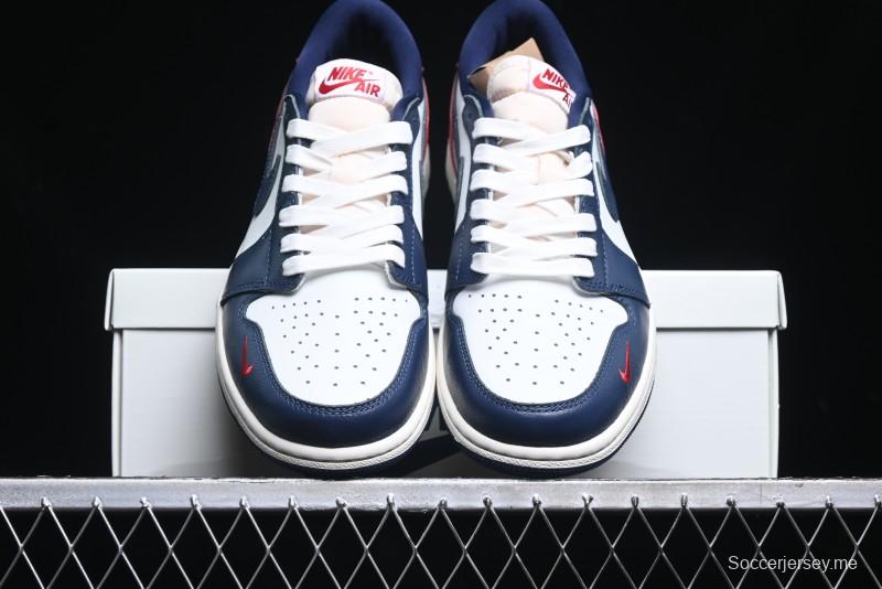 Nike Air Jordan 1 Low OG "Howard University" Casual Sneakers - HQ2993-100