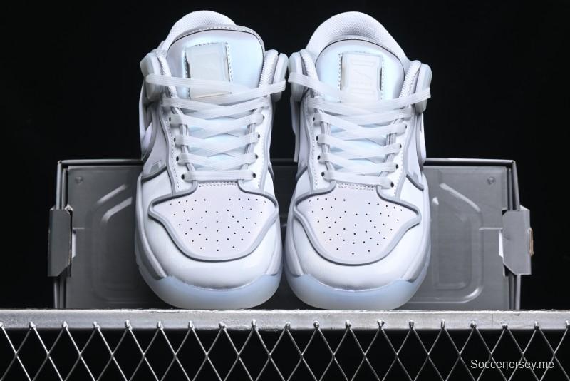 Nike Rtfkt Studios x Nk Dunk Genesis Low OG Ghost Metaverse Series Casual Skate Shoes - HQ3034-001