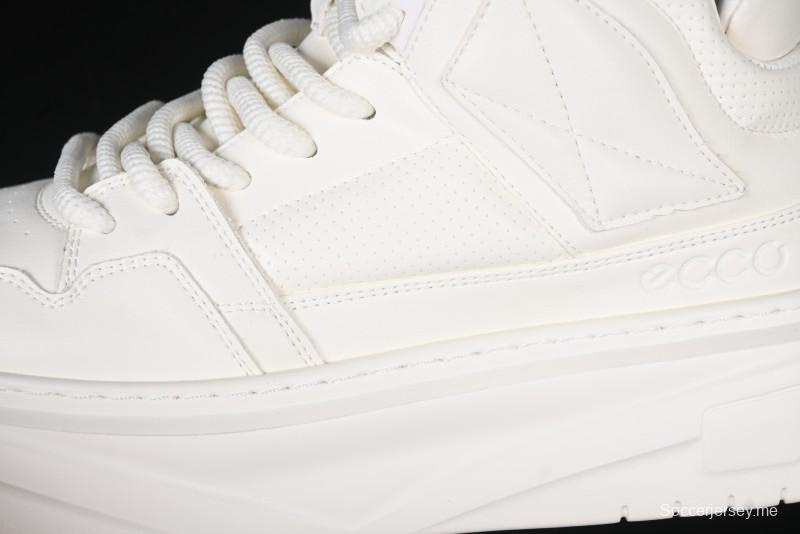 Ecco Soft 8 Anniversary Series Innovative Anti-Slip Simple High-Top Wear-Resistant Casual Shoes - 81771301002