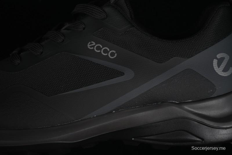 ECCO DRIVE Series Outdoor Waterproof Breathable Slip-Resistant Retro Fashion Patchwork Hiking Shoes - 88259401001