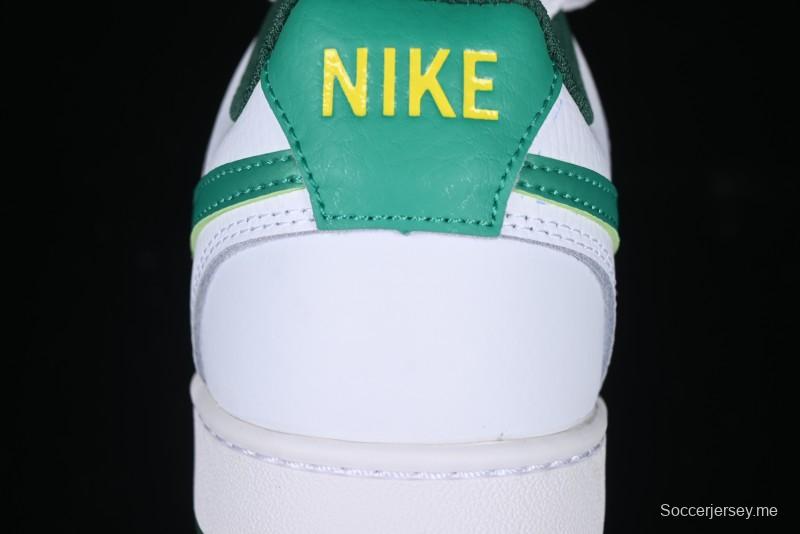 Nike Court Vision Low Lo Leather Low-Top Retro Casual Breathable Sneakers - FN3447-131