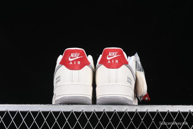 Nike Air Force 1 '07 Low Supreme Casual Sneakers with Full-Length Air Cushion - BB7518-020