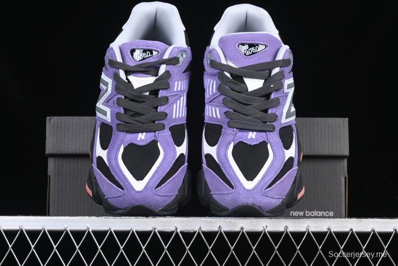 New Balance 9060 Retro Casual Running Shoes with ABZORB Cushioning - U9060VRB