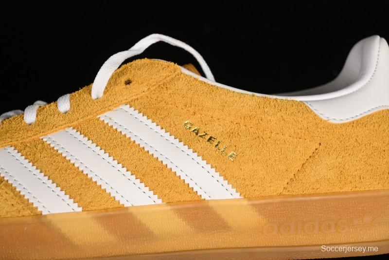 Adidas Originals Gazelle Indoor Retro Casual Sneakers with Slip-Resistant and Durable Low-Top Design - HQ8716