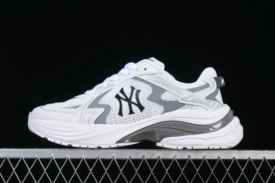 New York Yankees MLB Bigball Chunky Curve Thick Sole Casual Running Shoes - 3ARNSPL4N50WHS