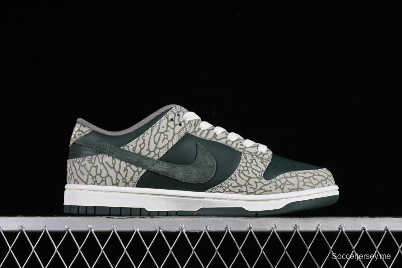 Nike Dunk Low Urban Landscape 2.0 Cracked Suede SB Low-Top Casual Sneakers - HF4878-053