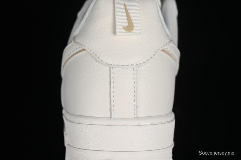 Nike Air Force 1 '07 Low Classic Khaki Mini Swoosh Starry Sky Low-Top Casual Sneakers - MJ0319-027