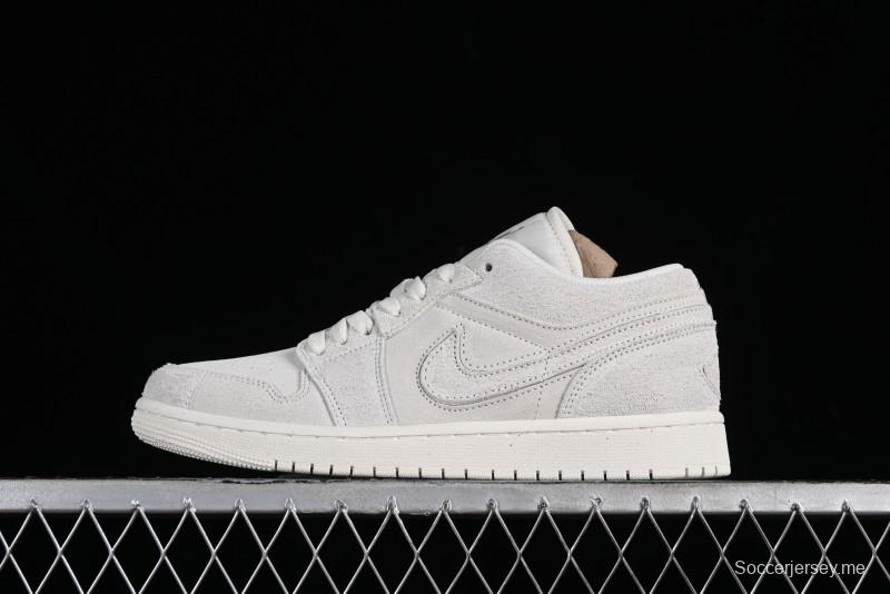 Nike Air Jordan 1 Low AJ1 Casual Sneakers in Earth Gray - FQ3055-100