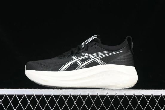 Asics Gel-Nimbus 27 Retro Breathable Casual Shoes with Cushioning for Men - 1012B819-001