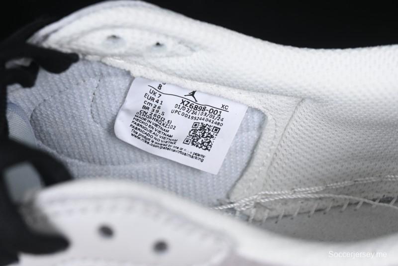 Nike Travis Scott x Fragment Design x Air Jordan 1 Low OG SP AJ1 Retro Sneakers in Summer Cicada Grey - XZ6898-001