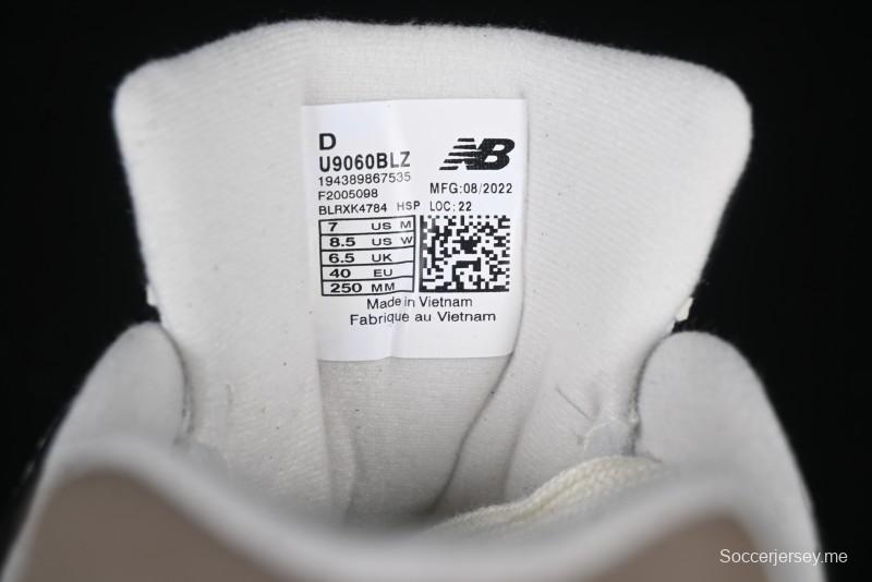 New Balance NB9060 Series Retro Casual Running Shoes with ABZORB Cushioning - U9060BLZ