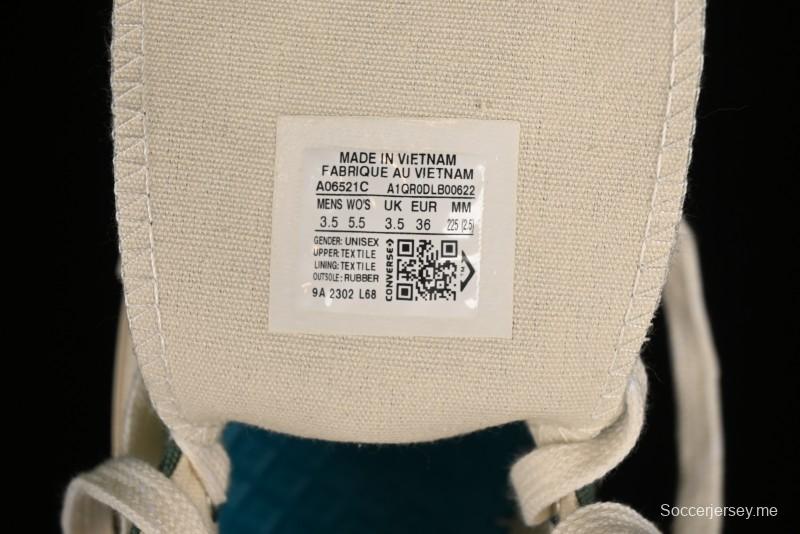 Converse Chuck 1970s High Top Casual Canvas Sneakers in Pine Green - A06521C