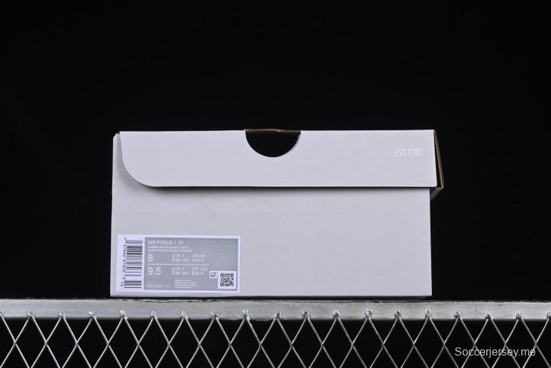 Nike Air Force 1'07 Low Casual Sneakers with Full-Length Air Cushion - IB1406-111