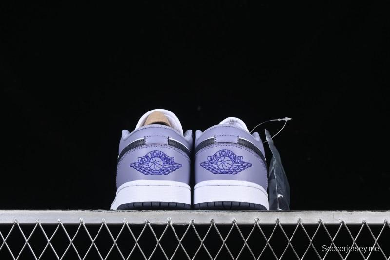 Nike Air Jordan 1 Low AJ1 Haze Purple Casual Sneakers - 553558-145
