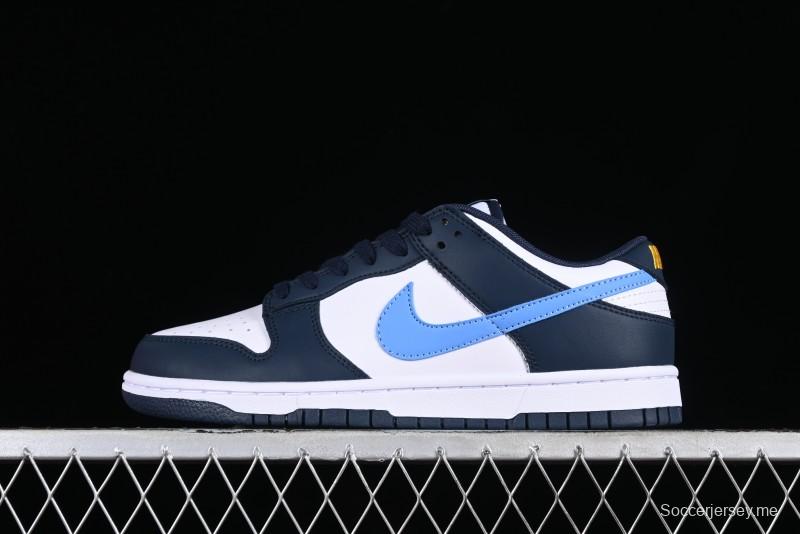 Nike Dunk Low SB Casual Skate Shoes in Obsidian/University Blue Colorway - FN7800-400
