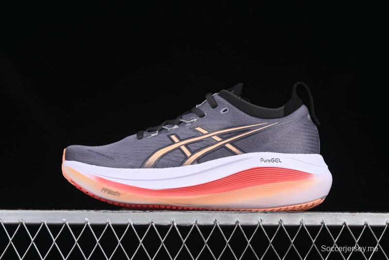 Asics Gel-Nimbus 27 Retro Breathable Casual Shoes with Cushioning for Men - 1011B958-021