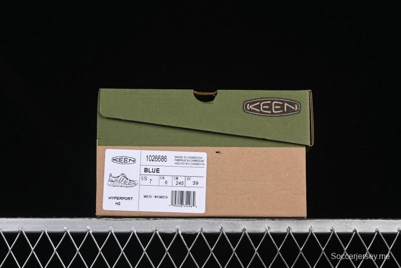 Keen Newport H2 Outdoor Sports Water Sandals with Drainage and Toe Protection - 1026686BLUE