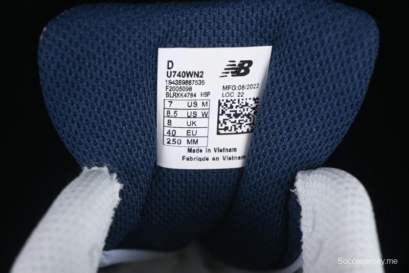New Balance 740 Series Retro Dad Style Casual Sports Running Shoes - U740WN2