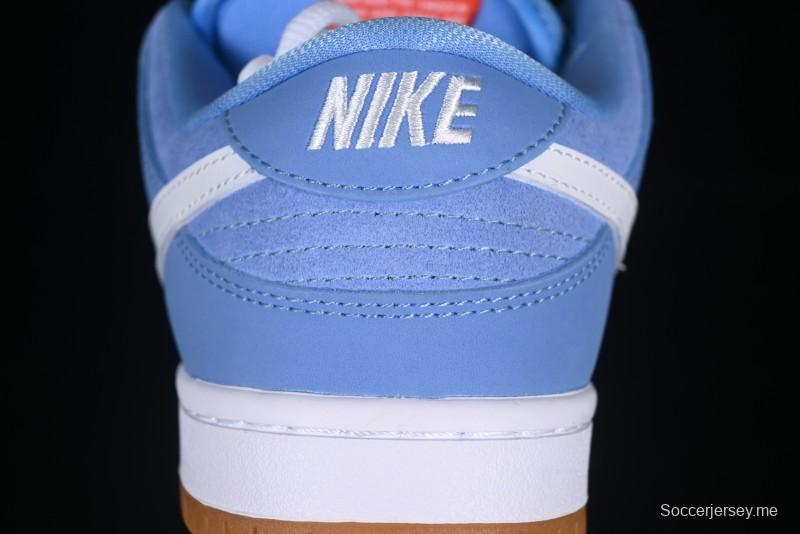 Nike SB Dunk Low Pro ISO University Blue Low-Top Skate Shoes - FJ1674-401