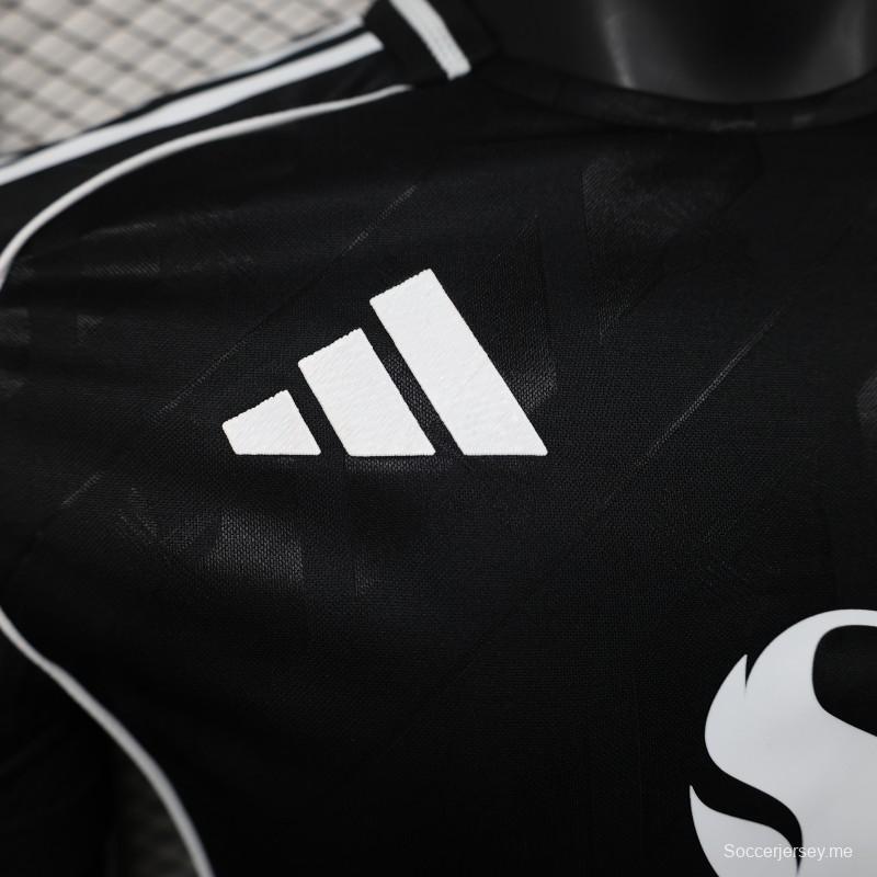 إصدار اللاعب 25/26 قميص مانشستر يونايتد الأسود الخاص 25/26 قميص مانشستر يونايتد الأسود الخاص