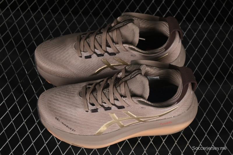 Asics Gel-Nimbus 27 Retro Breathable Casual Shoes with Cushioning for Men - 1012B816-020