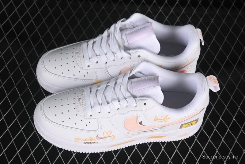 Nike Air Force 1'07 Low SpongeBob SquarePants Casual Sneakers - FB8971-070