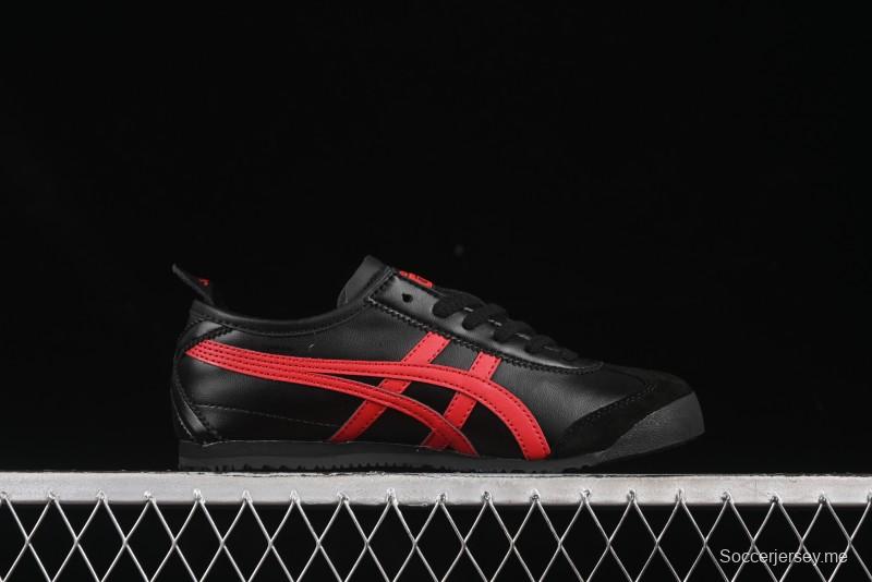 Onitsuka Tiger Mexico 66 Low-Top Leather Sneakers for Casual Running - 1183C102-004