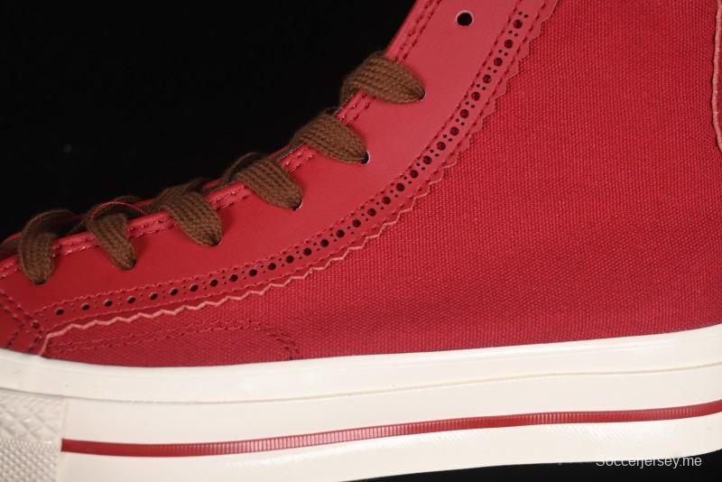 Converse Chuck Taylor All Star 1970s High Top Sneakers in China Red - A12460C