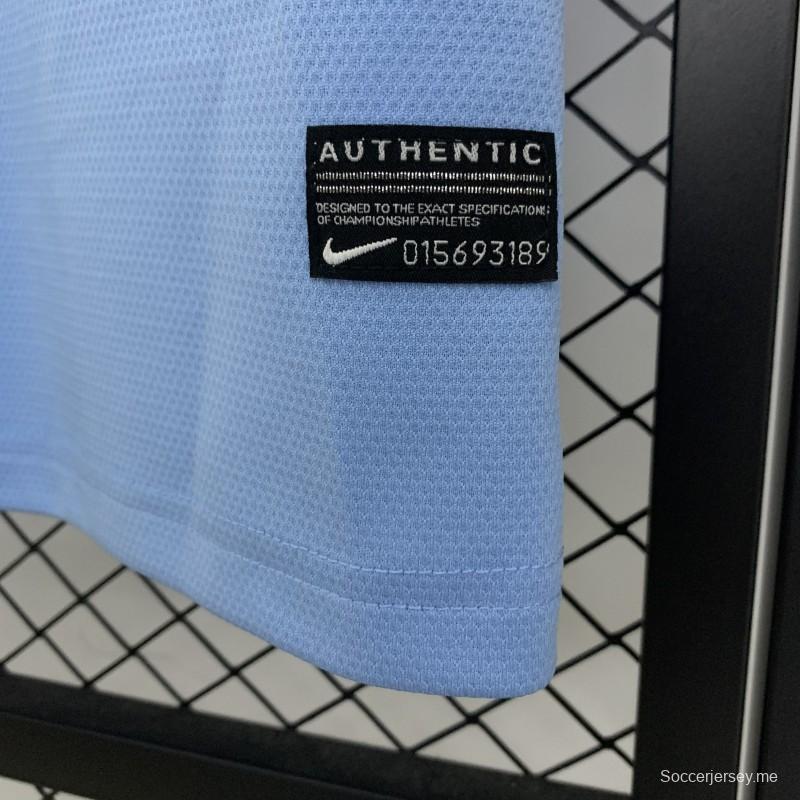 القميص الأساسي لمانشستر سيتي 13/14 ريترو هوم مانشستر سيتي