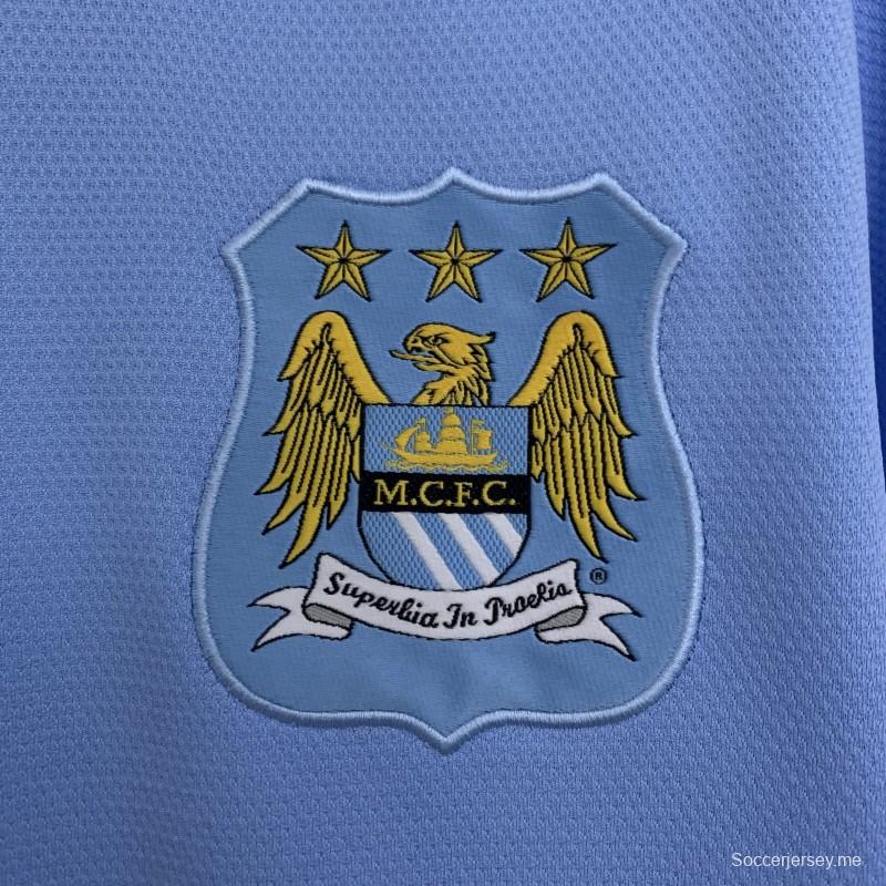 القميص الأساسي لمانشستر سيتي 13/14 ريترو هوم مانشستر سيتي