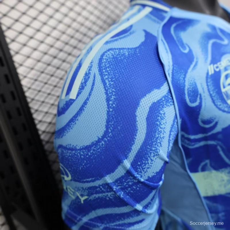 Player Version 25/26 Tigres Away Blue Jersey