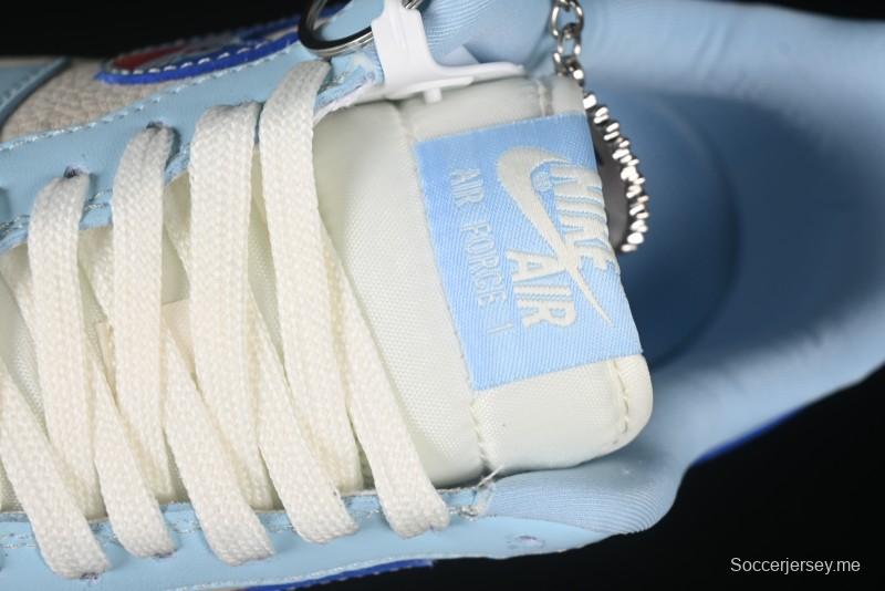 حذاء نايك اير فورس 1'07 المنخفض من نايك اير فورس 1'07 حذاء رياضي كاجوال من نايك مع وسادة هوائية كاملة الطول - DF0188-059