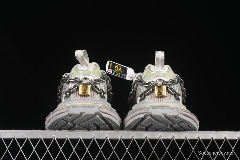 حذاء بالنسياغا الرياضي فانتوم سنيكرز 3XL من بالنسياغا بحزام شفاف للكعب - W3XPL9182