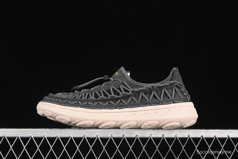 صندل رياضي مسطح منسوج بحزام مطاطي منسوج بحزام مطاطي للرياضات المائية الخارجية من كين يونيك - 1014097