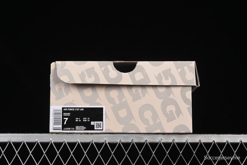 حذاء نايك اير فورس 1'07 منخفض من نايك ذا نورث فيس بالتعاون مع ذا نورث فيس سنيكرز رمادي متعدد الألوان - JJ2508-715