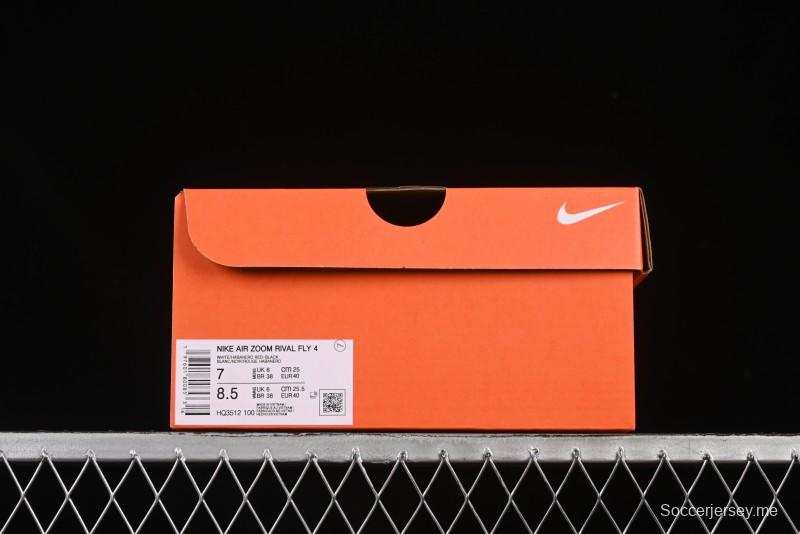 حذاء الجري زوم ريفال فلاي 4 من نايك زوم ريفال فلاي 4 خفيف الوزن وسريع الاستجابة - HQ3512-100