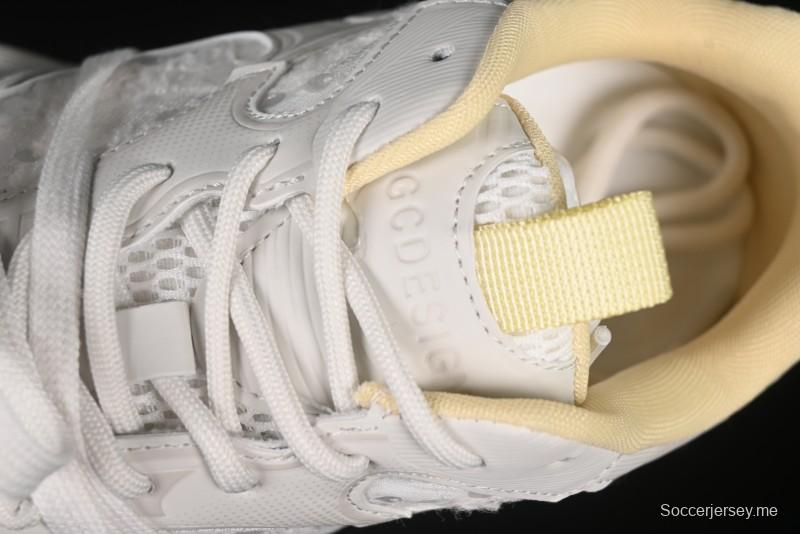 GG-CC حذاء أبي مجوف بأربطة من نفس النمط بنعل مجوف 5 سم لزيادة الارتفاع - G25U9988