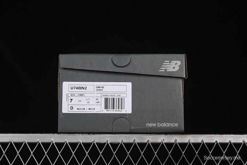 حذاء جري رياضي كاجوال رياضي من سلسلة نيو بالانس 740 ريترو بأسلوب أبي - U740IN2
