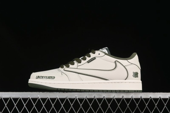 حذاء نايك ترافيس سكوت x Fragment Design x Air Jordan 1 Low OG SP SP AJ1 Collaboration AJ1 سنيكرز كاجوال من نايك - DF1845-535