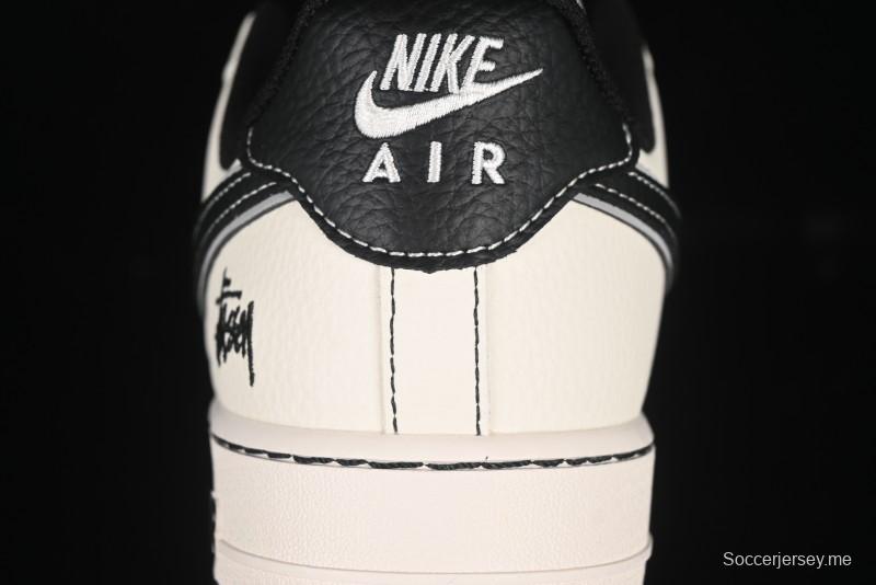 حذاء نايك اير فورس 1'07 منخفض من نايك ستاسي كولابوريشن ستاسي سنيكرز سوداء سووش كاجوال - HH7518-059