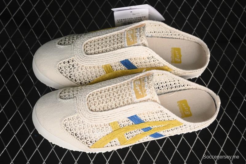 حذاء أونيتسوكا تايجر مكسيكو تايجر 66 سابوت سليب-أونيتسوكا بجزء علوي شبكي مسامي - 1183C123-104