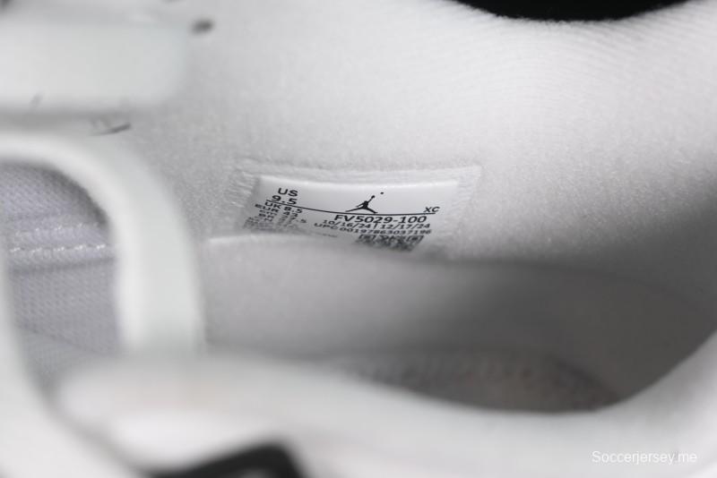 حذاء كرة السلة نايك اير جوردان 4 ريترو جوردان 4 ريترو أبيض أسمنتي - FV5029-100