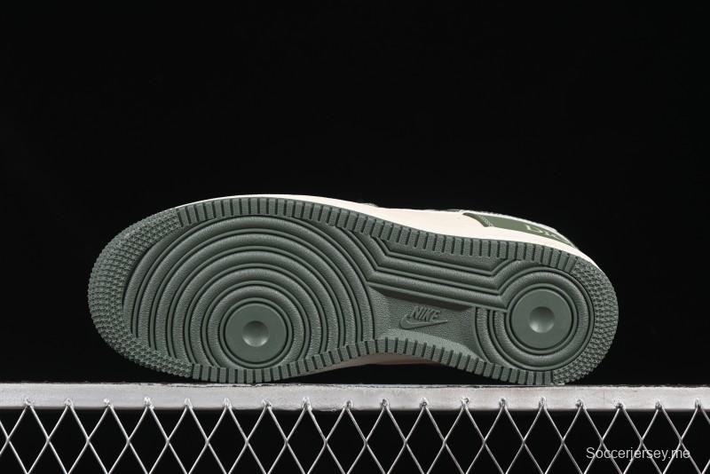 حذاء نايك اير فورس 1'07 منخفض بالتعاون مع ديور باللون الأخضر الداكن المزين بنقوش الأزهار - KK1988-081