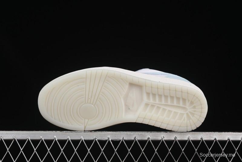 حذاء نايك اير جوردان 1 لاو AJ1 AJ1 نايك اير جوردان 1 AJ1 أزرق نعناع أزرق كاجوال لايف ستايل - HJ5999-400