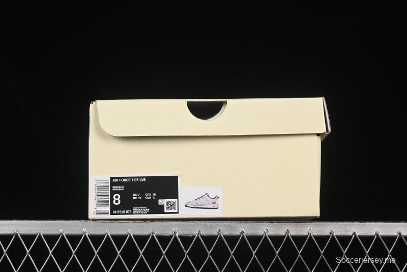 حذاء نايك اير فورس 1 '07 منخفض سوبريم سوبريم سنيكرز مع وسادة هوائية كاملة الطول - HH7518-074