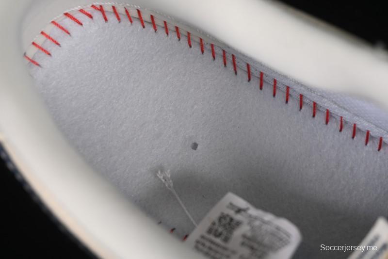 حذاء نايك اير فورس 1'07 المنخفض من نايك اير فورس 1'07 بالتعاون مع بالنسياغا حذاء رياضي كاجوال أزرق منسوج ذو علامة زرقاء - DF0188-062