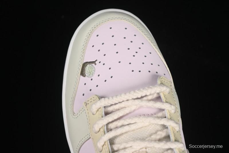 حذاء تزلج كاجوال كاجوال منخفض من نايك دانك لو بطبعة الأزهار - IB8876-661