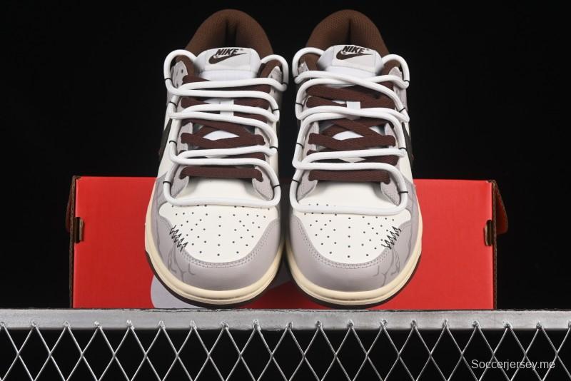 حذاء تزلج نايك دانك لو كوالا بارتي كوالا بارتي بشبكة مزعجة منخفضة - DD1503-124