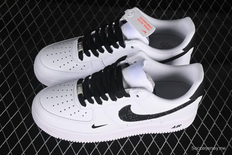 حذاء نايك اير فورس 1'07 منخفض صغير سووش منقّط بنقشة البولكا دوت كاجوال - ZH0316-074