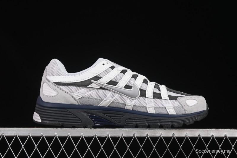 حذاء نايك P-6000 Prm Prm ريترو رياضي كاجوال رياضي للأب - IB3081-001